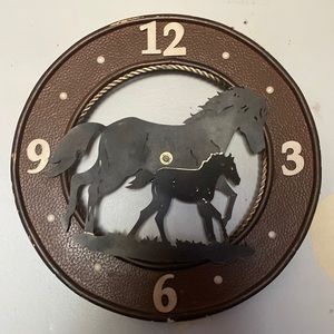 Horse clock